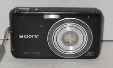 Sony Cyber-shot DSC-W310 12.1MP Digital Camera - Black Tested Works