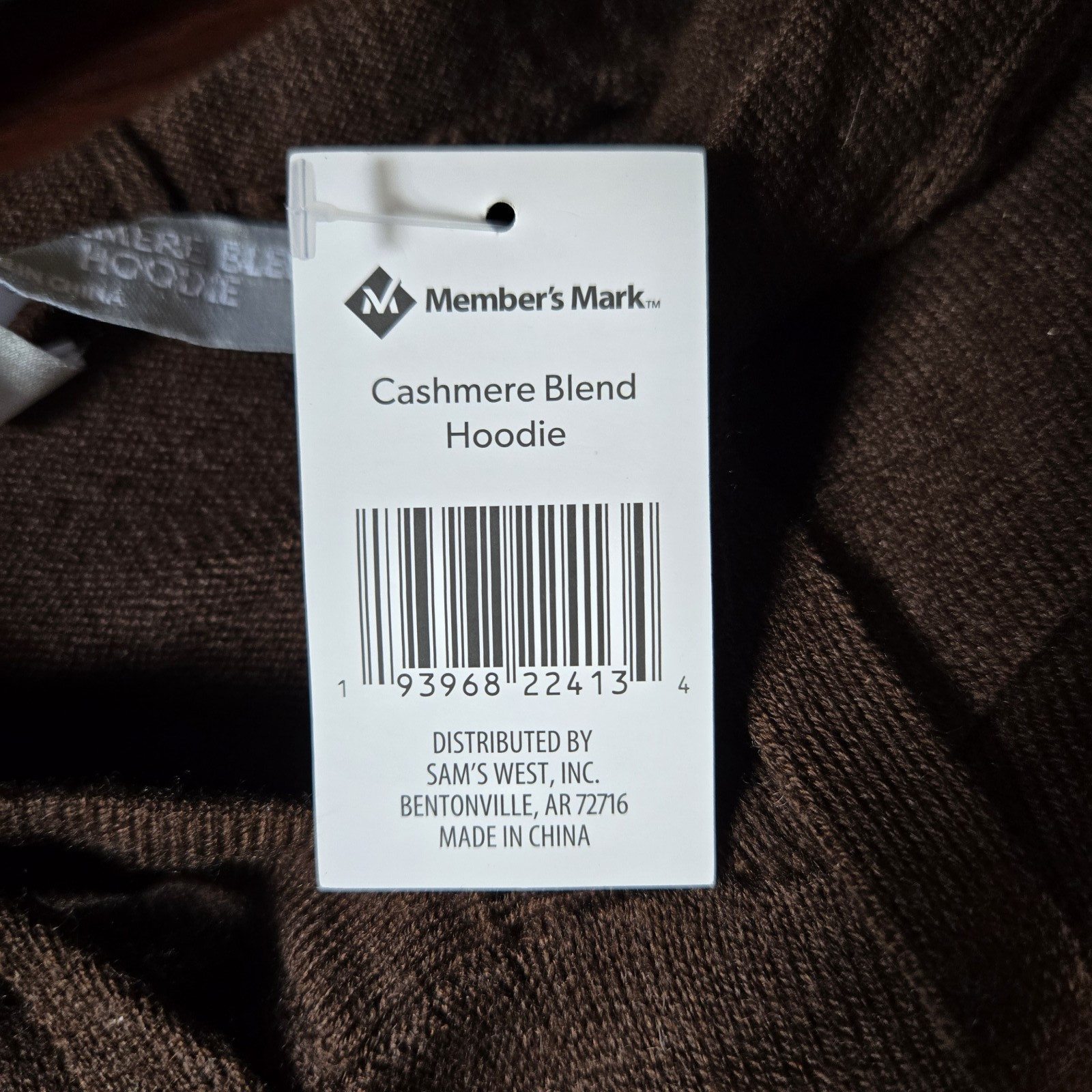 Member's Mark Women's Size XL Cashmere Blend Hoodie & Wide Leg Pant Set New