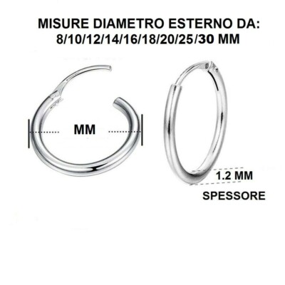 Orecchini A Cerchio In Argento | & Co - Foto 11