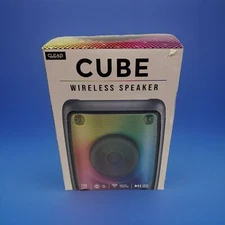 Wireless Speaker Cube Lights Colorful Clear Series LED Bluetooth Sound