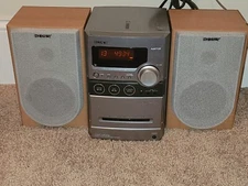 SONY CMT-NEZ30 AM/FM Stereo CD Cassette System w/ SS-CNE3 Speakers - *NO REMOTE