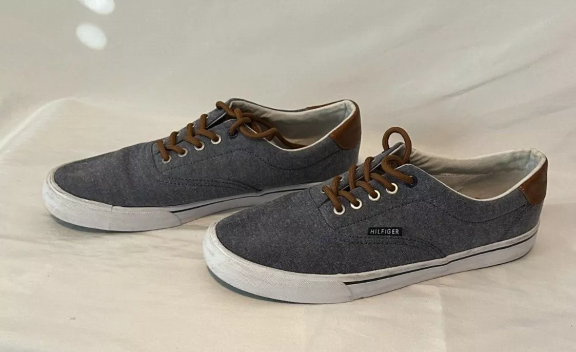 Mens Tommy Hilfiger Aniper Casual Shoe - Light Gray