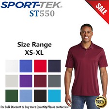 Sport-Tek ST550 Mens Short Sleeve PosiCharge Competitor Stylish Polo Shirt