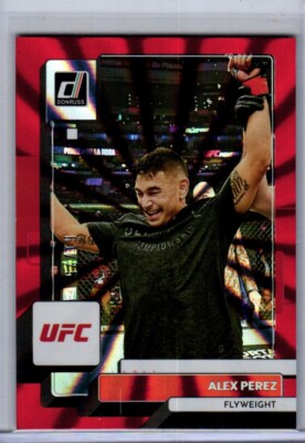 Panini Donruss Alex Perez Red Lazer /75 SSP