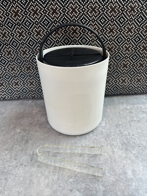 BODUM OKTETT EISKÜBEL, weiß mit schwarz, C.Jorgensen Dänemark, Schweiz,