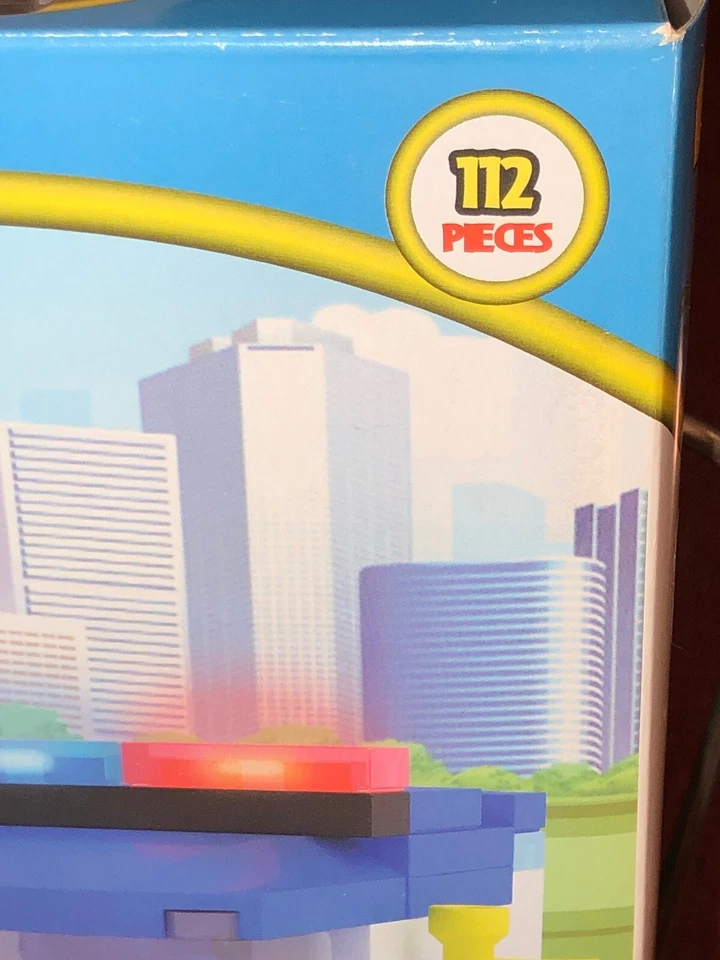 BL Construction Classic Collection 112Pcs/2Figures Set Policeman & Police Car BN - Image 3 of 4