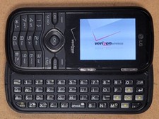 LG Cosmos VN250 - Black  Verizon  Cellular Slider Phone
