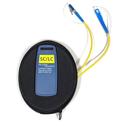 Fluke Networks SMC-9-SCLC-M OTDR Launch Cord, SM, 9 um, SC/LC, 160m
