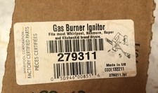 Whirlpool Gas Dryer Flat Igniter Glow Bar 279311
