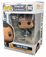 Figura Vinilo Funko Pop Marvel #1042 VALKYRIE Thor Amor y Trueno con Protector