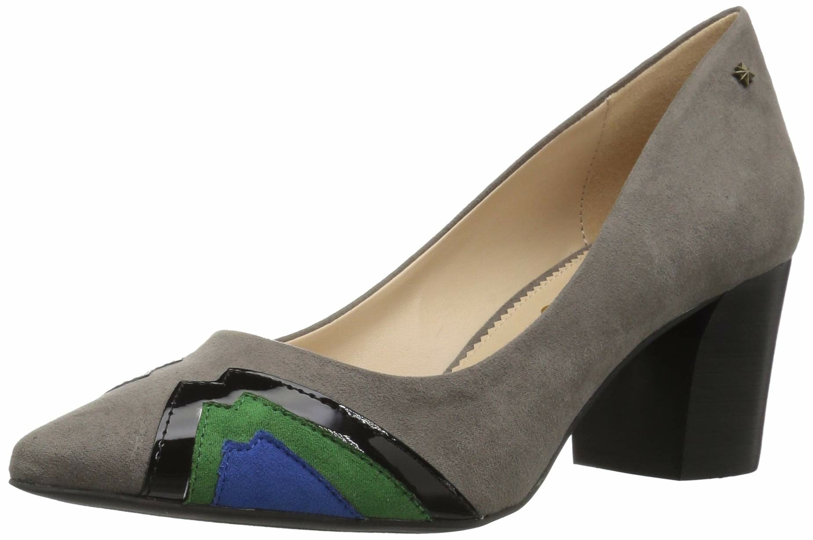Туфли-лодочки Callisto Womens Advisor на каблуке из серой замши Размер 5