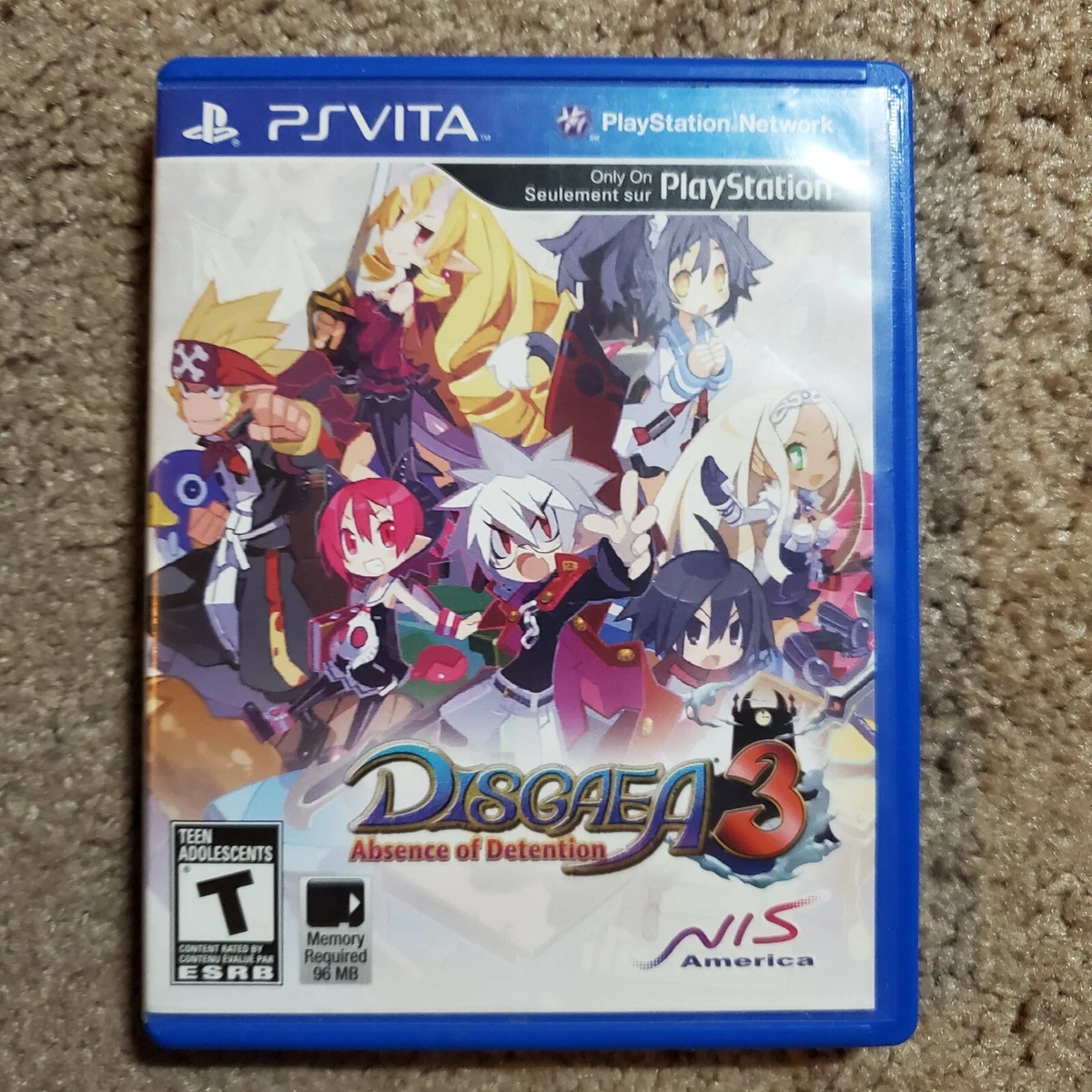 Disgaea 3 Absence of Detention Sony PlayStation Vita PSVit