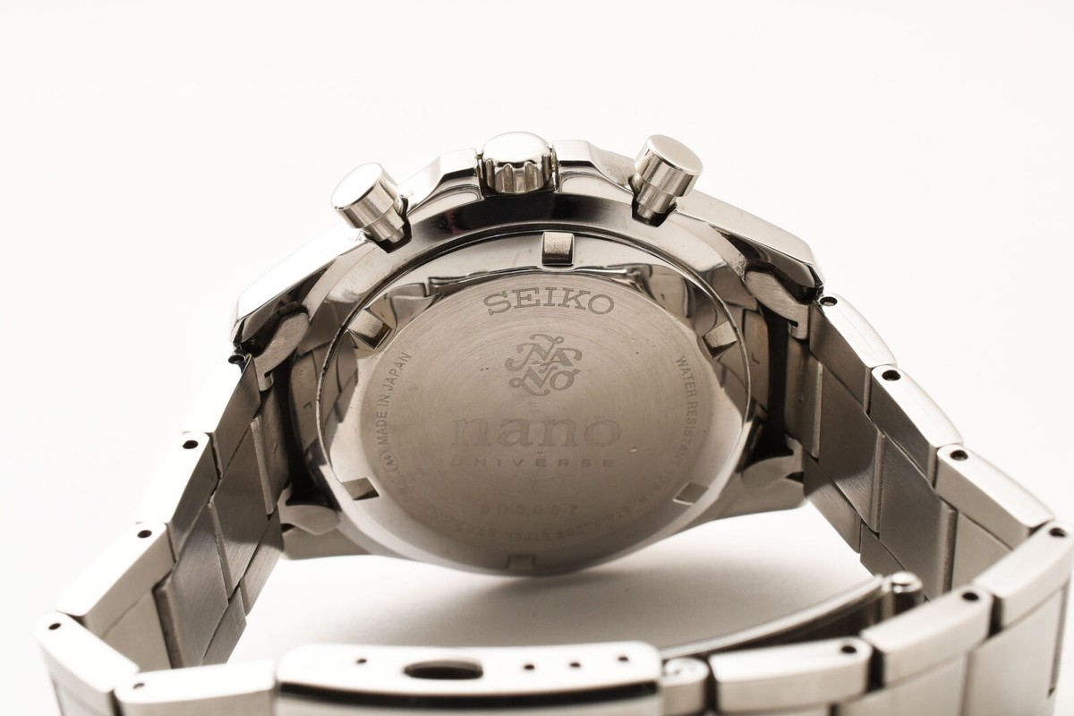 EXC+5 [Video] SEIKO Nano Universe SZSJ005 8T67-00J0 Panda