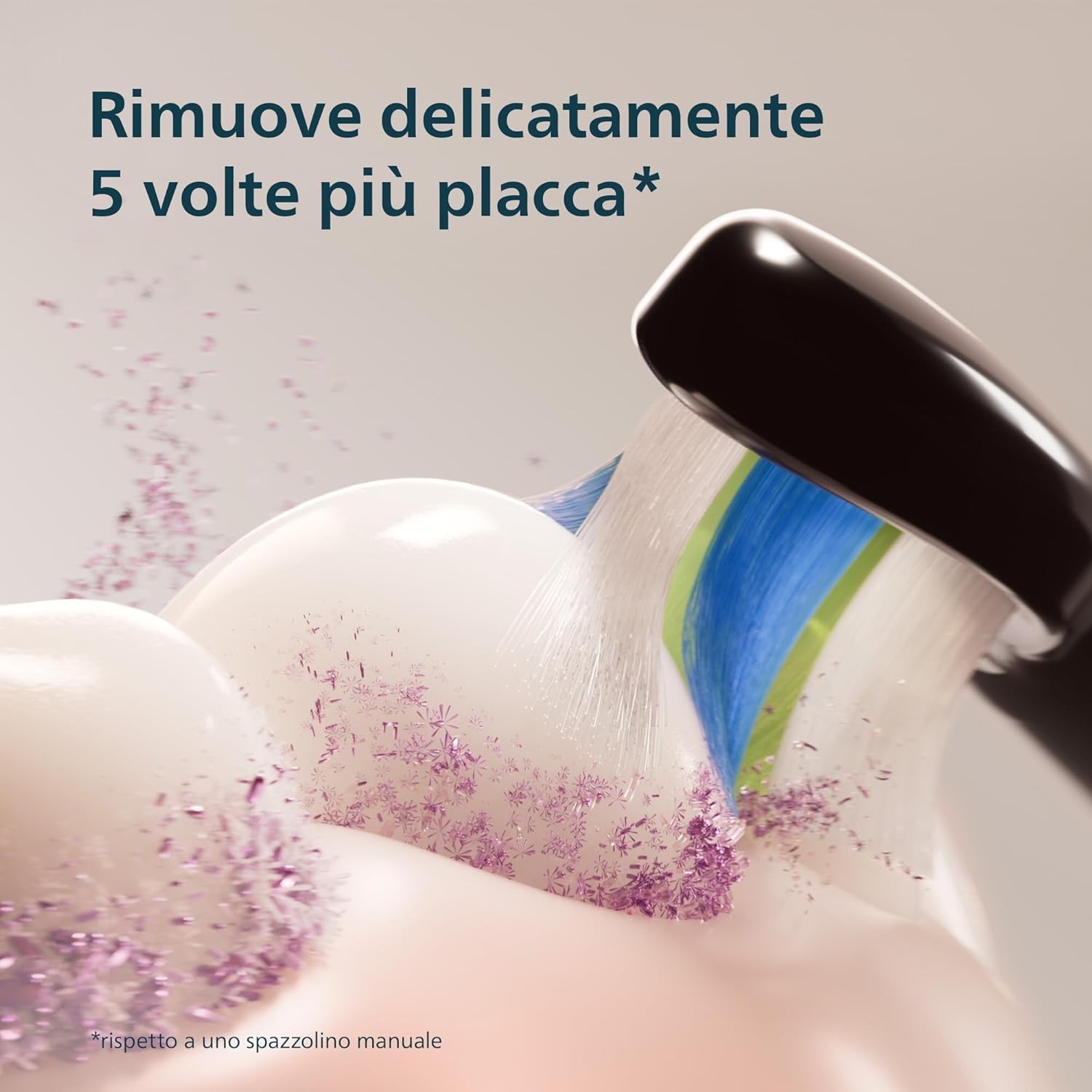 Spazzolino elettrico Philips Sonicare Serie 4000 - Spazzolino sonico con sensore - 3
