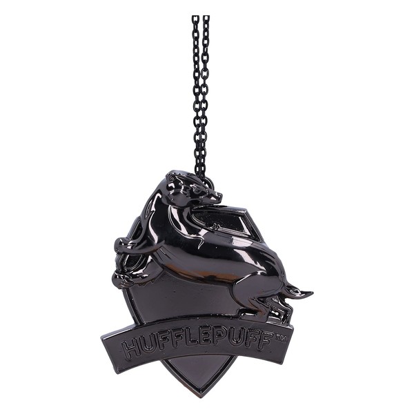 Nemesis Now Harry Potter Baumschmuck Hufflepuff Crest (Silber) 6 Cm-image