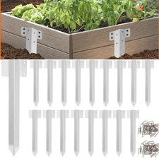 Eisenbahnschwellen Halterungen für Garten 10 oder 50 Packungen für starke Leis