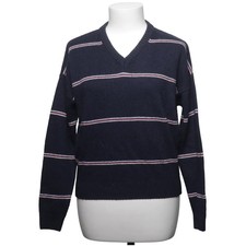 Subdued, Pullover, Größe: S, Blau/Rot/Weiß, Kaschmir/Polyamid/Viskose/Wolle #LaC