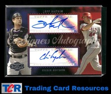 2006 Topps Co-Signers #CS-23 Jeff Mathis Chris Snyder Signers