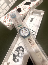 MINT 1996 Swatch GL108 3D EXPERIENCE Watch NOS Vintage Originals Gent RARE