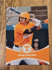 Reese Chapman 2025 Onit Card #B-38 Tennessee Volunteers Baseball 