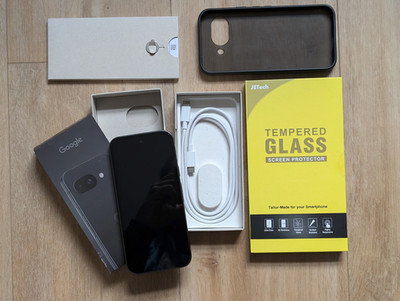 Google Pixel 9a, 8GB, 128GB, Schwarz Obsidian