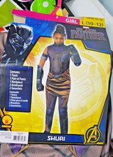YOUTH GIRL Size 10-12 marvel Black Panther Shuri Child Costume african cosplay