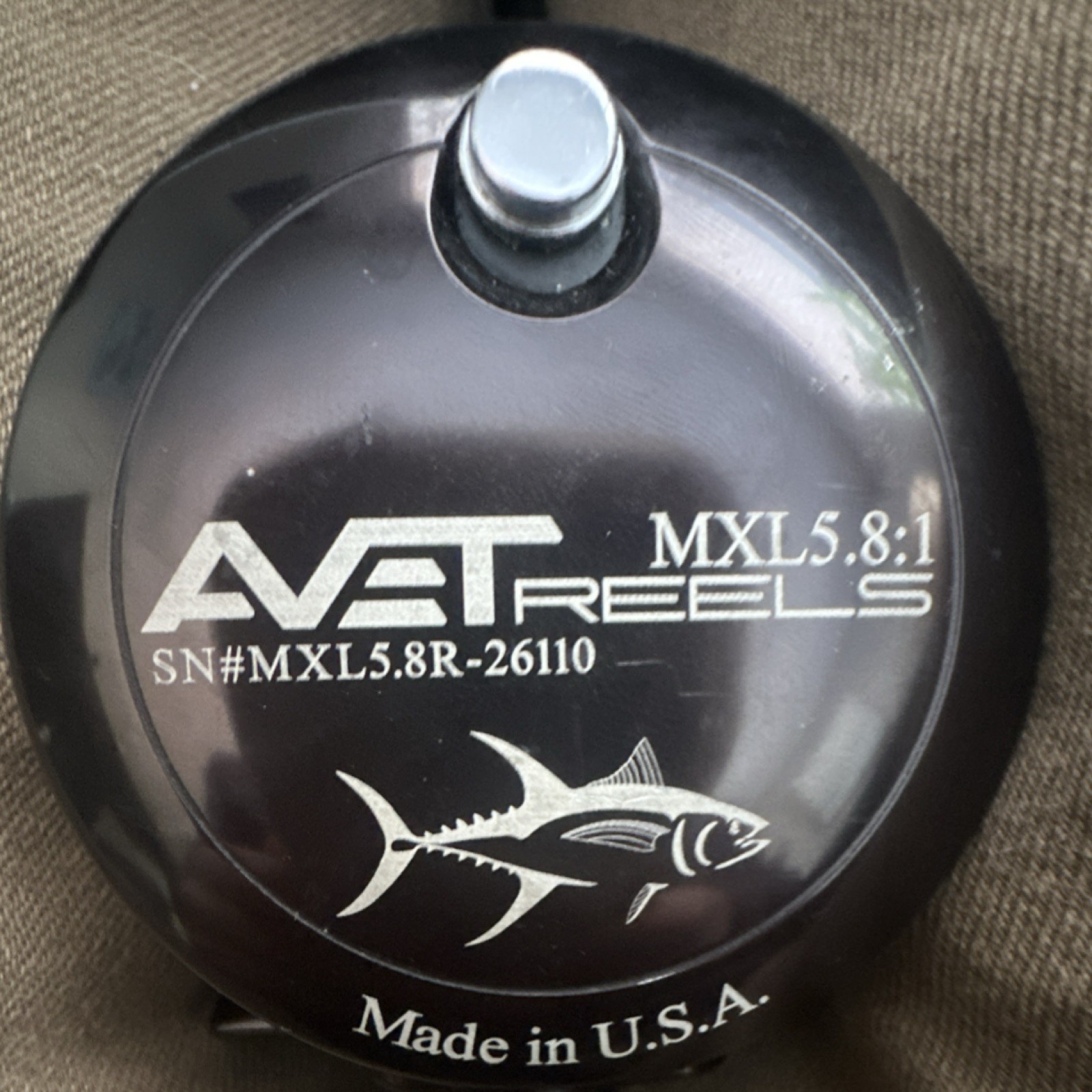 Avet MXL 5.8:1 Lever Drag Conventional Fishing Reel Black MX