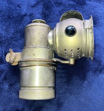 Antique Hawthorne Bicycle/Motorcycle Old Sol Oil lamp Complete Early 1900s Rare!