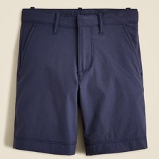 Crewcuts J.Crew Stanton Tech Short Boys 6 Deep Navy Adjustable Waistband Stretch