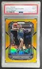 Bennedict Mathurin 2022 Panini Prizm #254 Gold RC 4/10 PSA 9