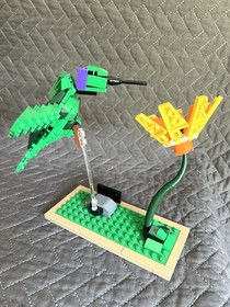 LEGO Ideas Birds 21301 Blue Jay Hummingbird Red Robin COMPLETE NO MANUAL NO BOX