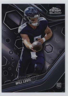 2023 Composite Topps Chrome Black Refractor /199 Will Levis #149 Rookie RC 0b3