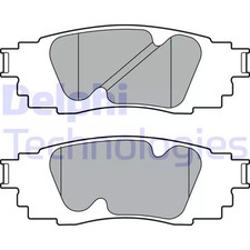 Jeu de plaquettes de frein arrière DELPHI LP3392