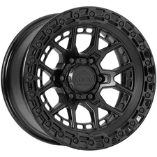 Lock Off-Road Commando 20x9 6x5.5" +0mm Double Black Wheel Rim 20" Inch