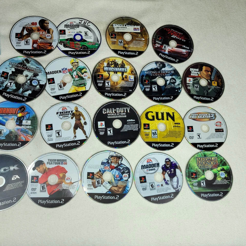 Video Games Lot PS2 Xbox 1 Racing Gaming Retro Y2k Sports Call of Duty GTA Gun - Image 3 of 4