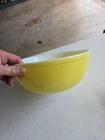 Pyrex #404 Primary Yellow Nesting Mixing Bowl 4 Qt Vintage Made in USA