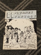 Journey Into Fantasy #1 Hero Comics Very Rare 1980's Fanzine Soul Agents