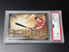 Mike Trout 2017 Topps Stadium Club Power Zone #PZ-MT PSA 10 POP 14 Gem Mint MVP