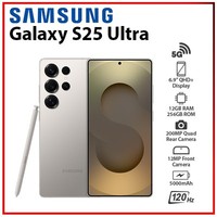 New Samsung Galaxy S25 Ultra 5G 12GB+256GB Grey Dual Sim Android Mobile Phone