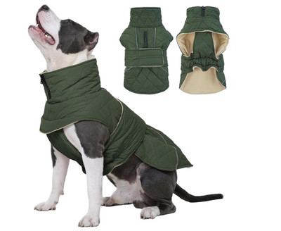 Kuoser Hundejacke Hundemantel für Große Hunde 2XL