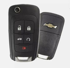 New Oem Gm Chevy Flip Key Switchblade Keyless Remote Start Fob Transmitter