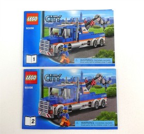 Lego CITY Lot of 13 Manuals for Sets 60048, 60056, 60081, 60084, 60118, 60183