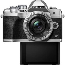 Olympus OM-D E-M10 Mark IV Mirrorless Camera - Silver