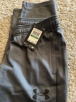 2 Pair Under Armour Pennant Open Leg Pants Youth L Grey