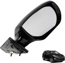 Right Side Heated Mirror Assembly Fit for Hyundai Santa Fe Sport 2013-2018 Rep