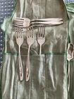 Reed & Barton Silver Sculpture Sterling Silver 6  Place Setting Plus 2