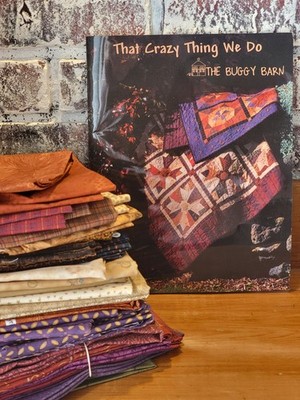 QUILT PATTERN KIT That Crazy Thing We Do/The Buggy Barn #602 CRAZY CATS? FABRIC 