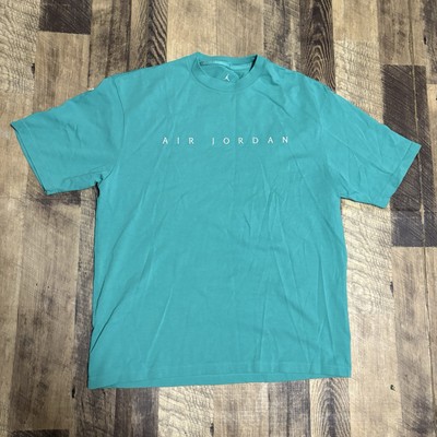 Jordan X Union Turquoise Tee Shirt L