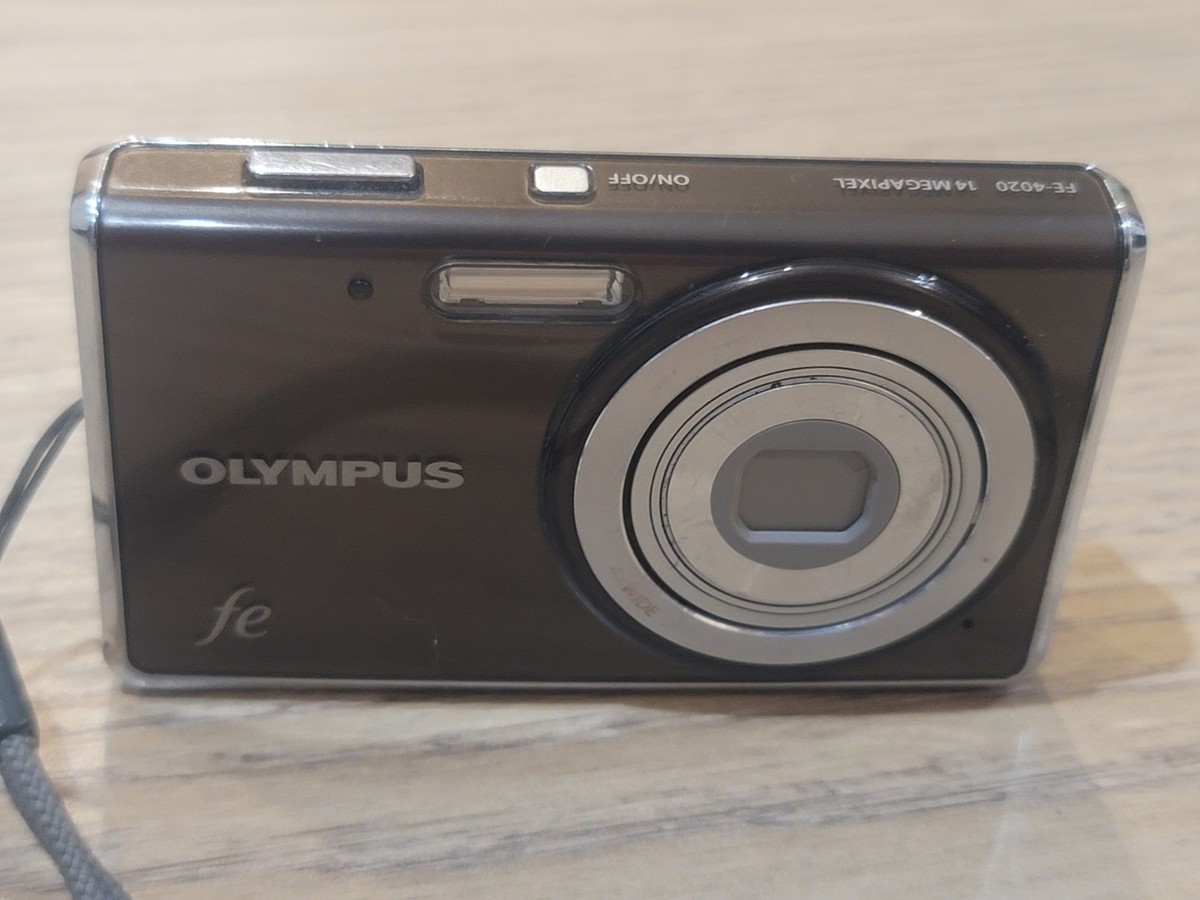 Olympus FE FE-4020 14.0MP Digital Camera - Warm gray for sale