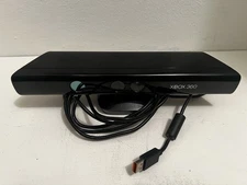 Official Microsoft Xbox 360 Kinect Motion Sensor Bar! ~ Works! Wires Included